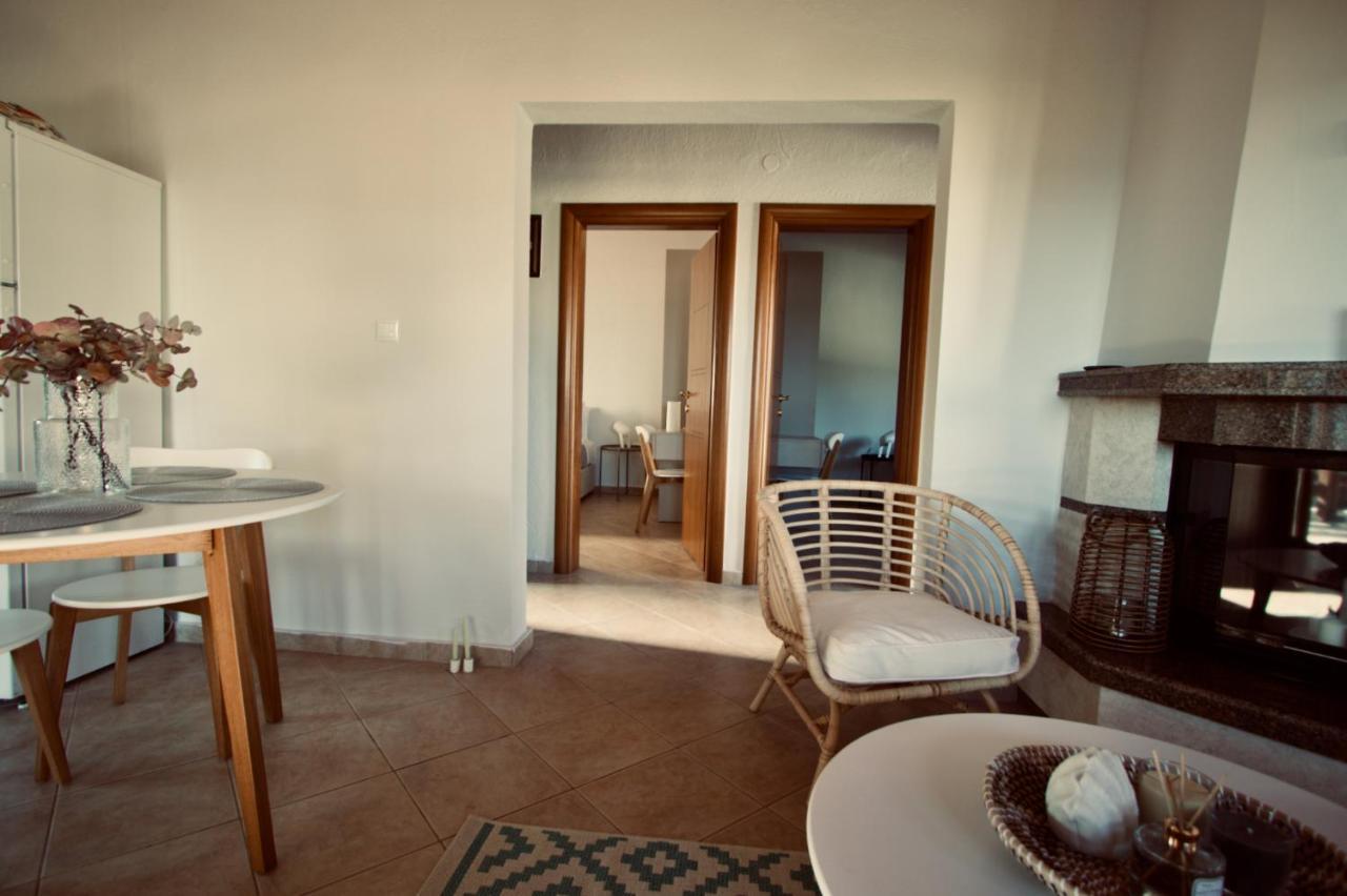 Enalio Beach House Nea Kallikrateia Bagian luar foto